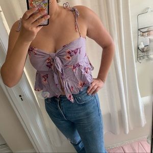 Cotton Candy LA Crop Top